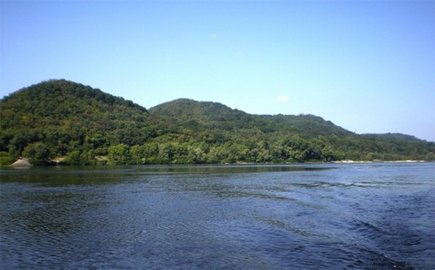 Image - The Kniazha Hora in the Kaniv Hills (view from the Dnieper River).